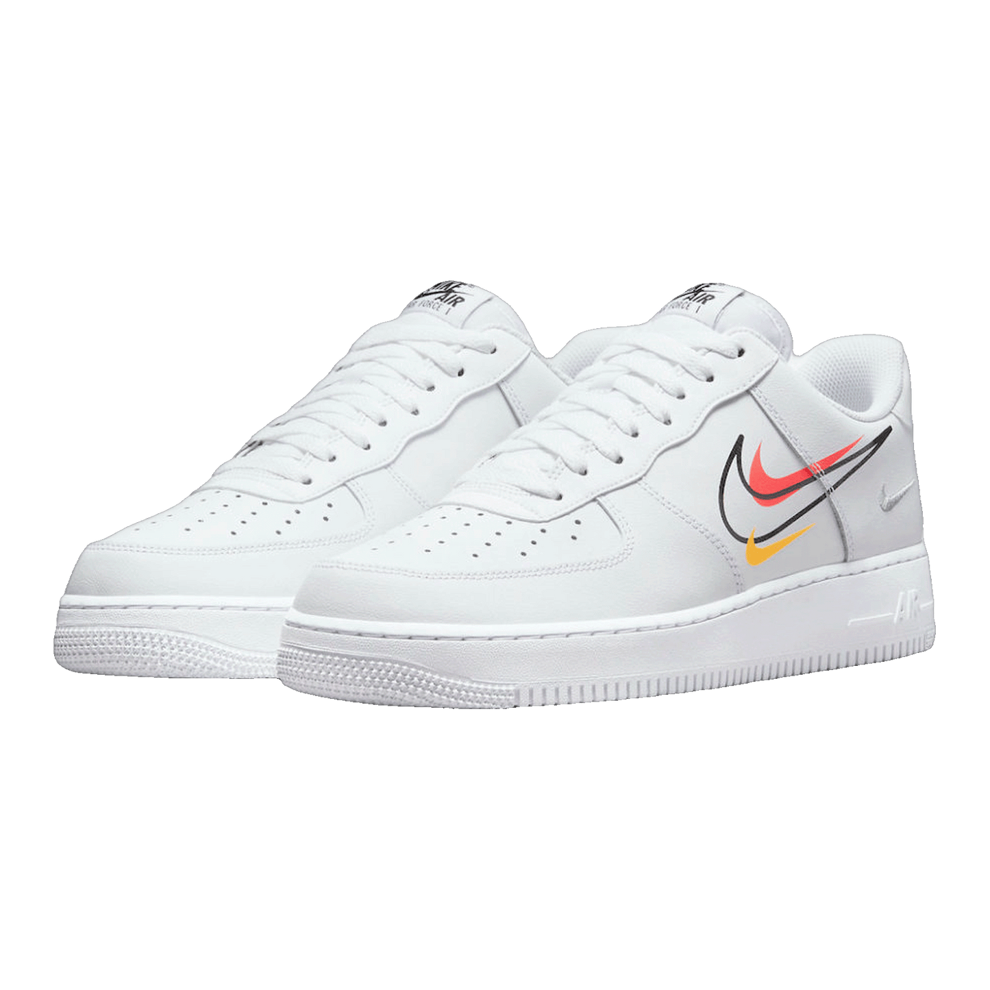Nike Air Force 1 Low Multi-Swoosh White Side