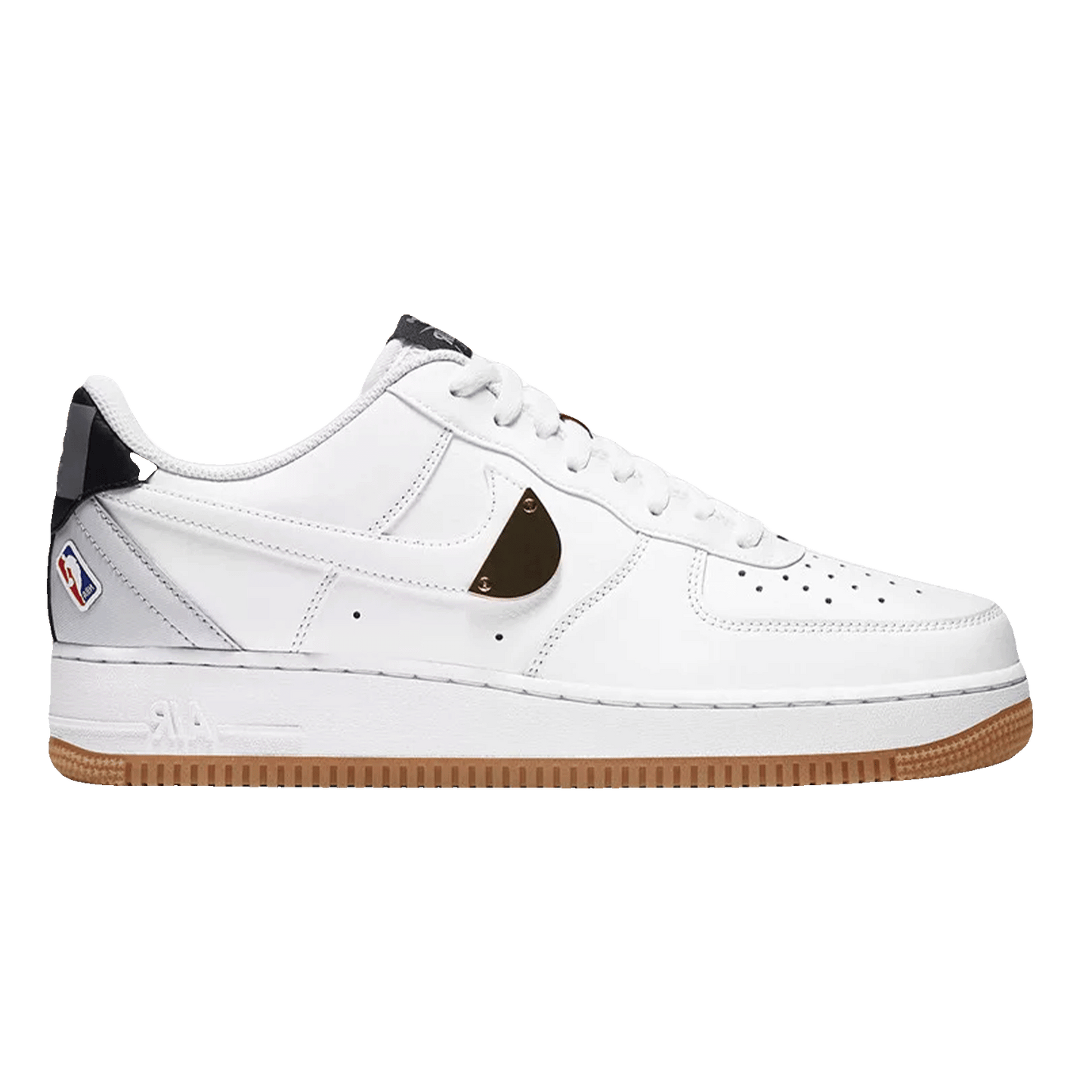 Nike Air Force 1 Low NBA White Grey Gum