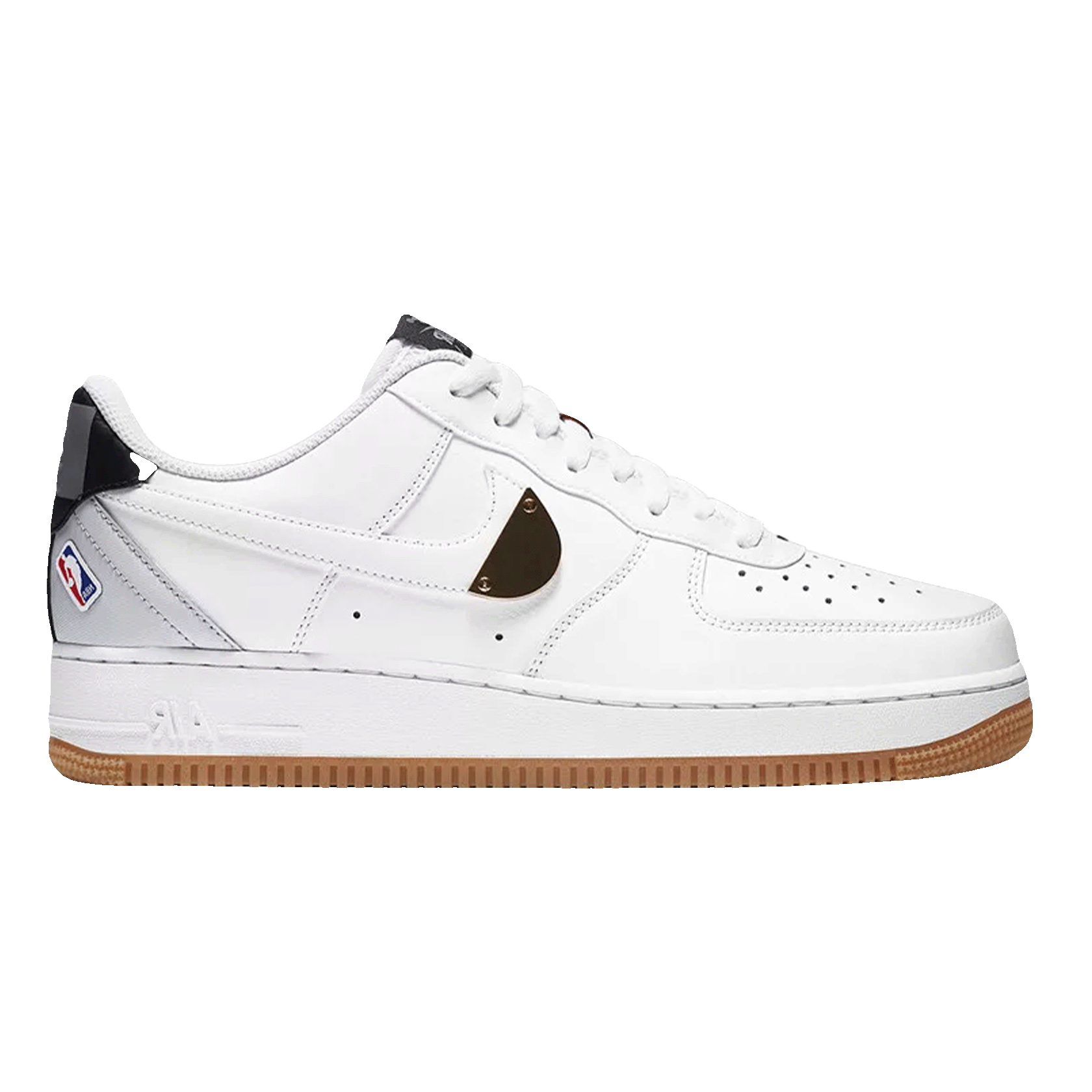 Nike Air Force 1 Low NBA White Grey Gum