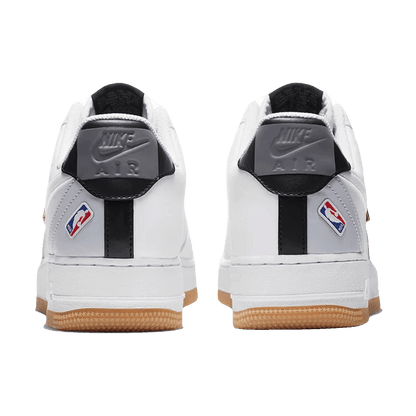 Nike Air Force 1 Low NBA White Grey Gum Back