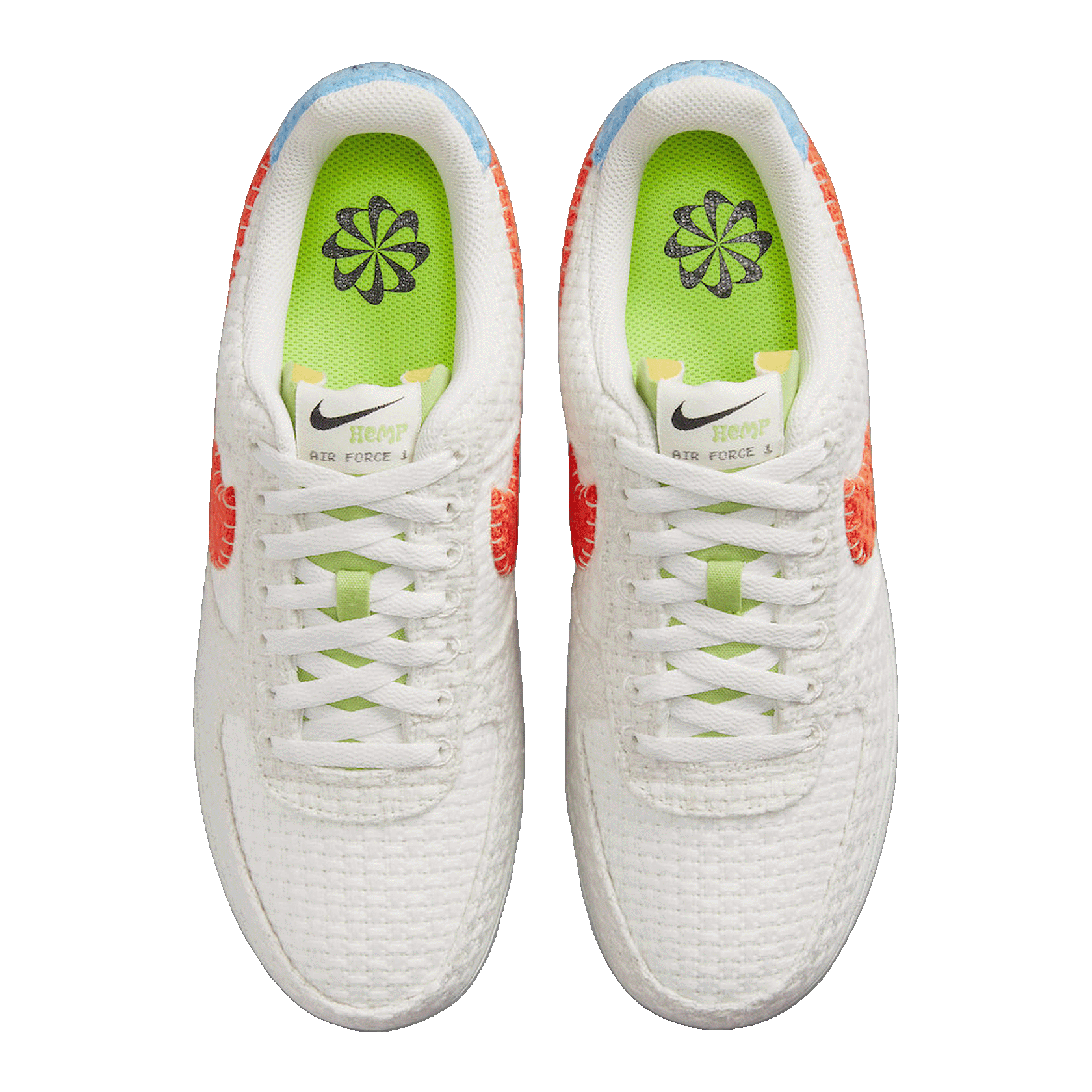 Nike Air Force 1 Low Next Nature Team Orange Sail Oben