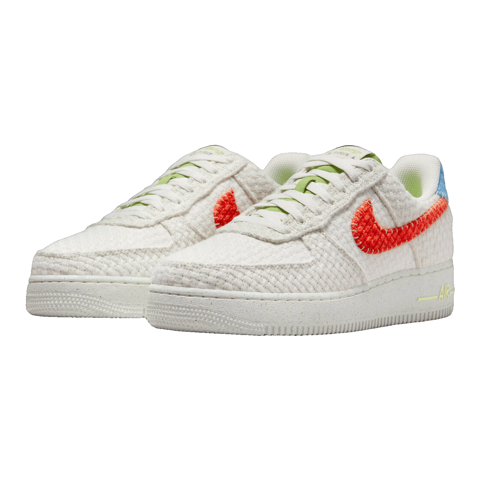 Nike Air Force 1 Low Next Nature Team Orange Sail Side