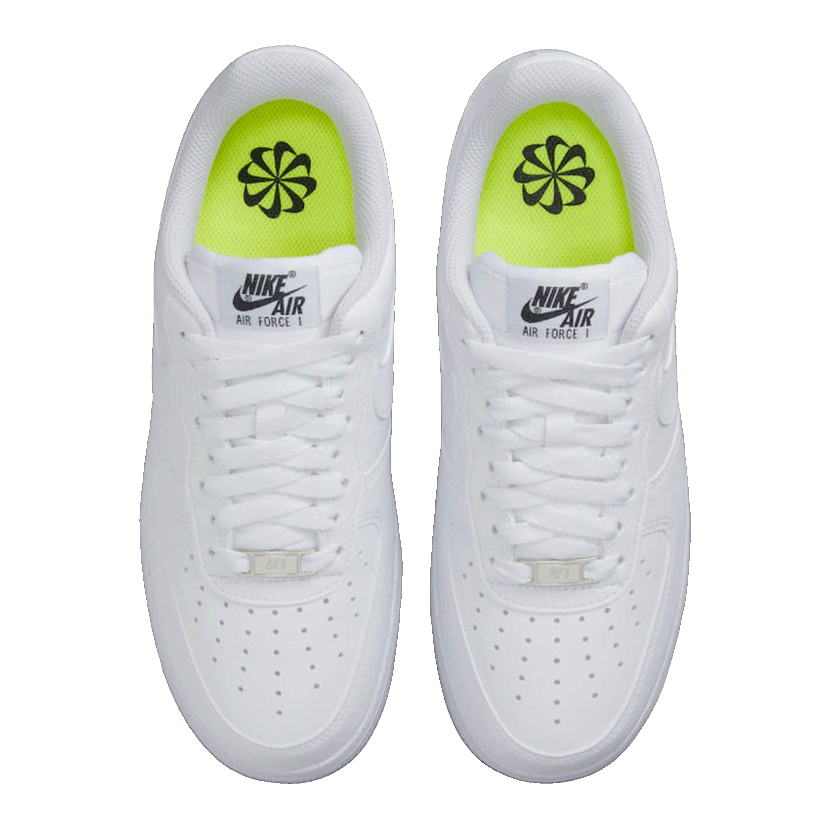 Nike Air Force 1 Low Next Nature White Metallic Grey (W) Oben