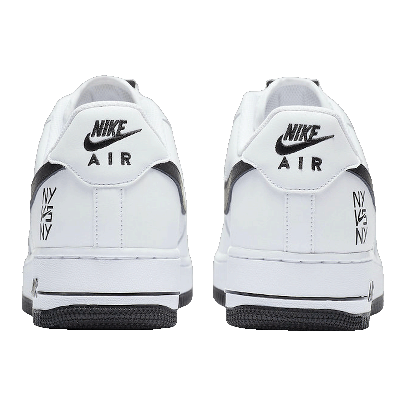 Nike Air Force 1 Low NY vs. NY White Black (2020) Back