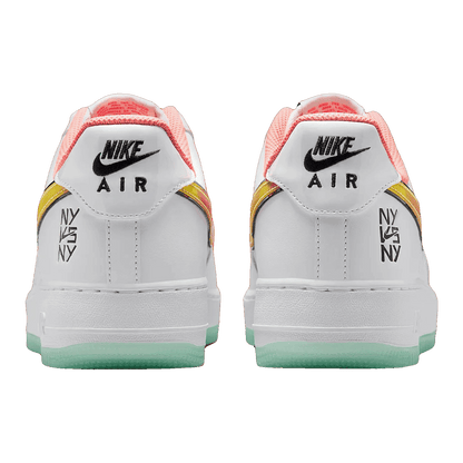 Nike Air Force 1 Low NY vs. NY White Crimson Pulse Back