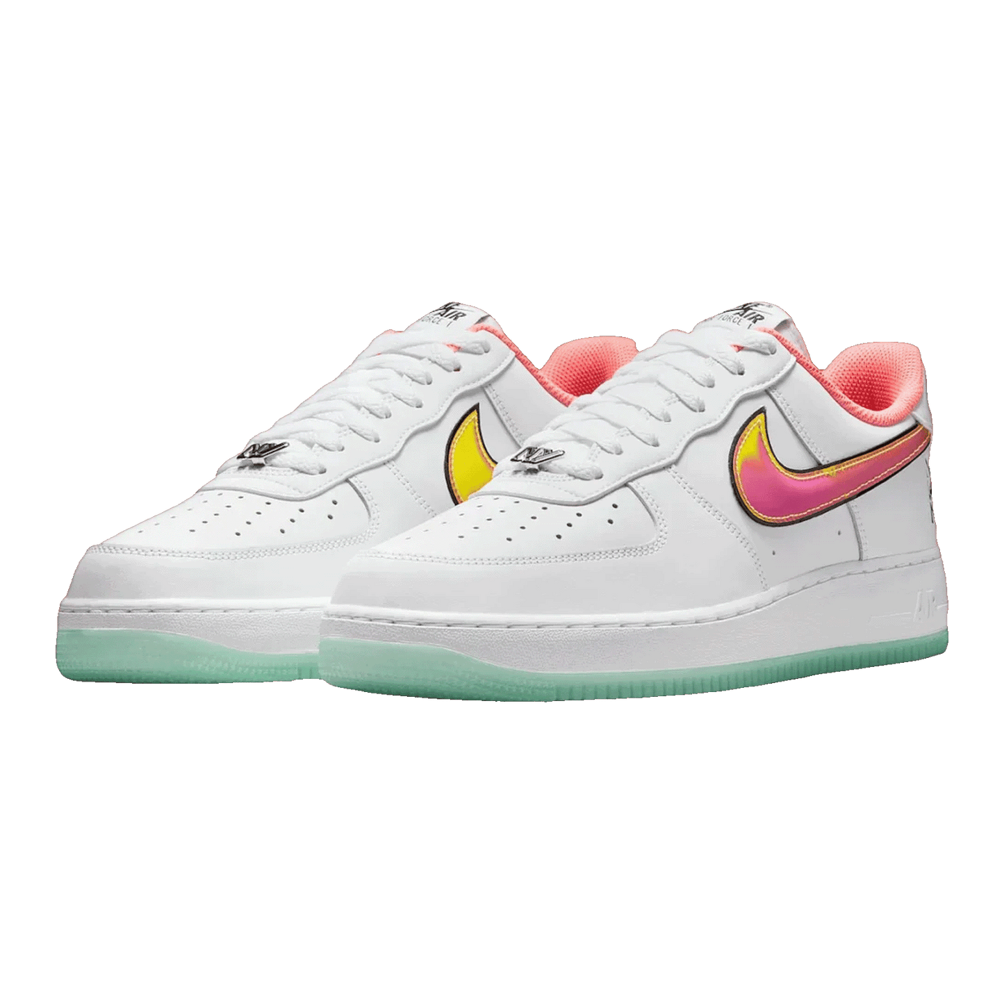 Nike Air Force 1 Low NY vs. NY White Crimson Pulse Side