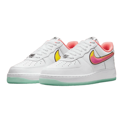 Nike Air Force 1 Low NY vs. NY White Crimson Pulse Side