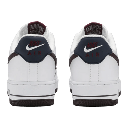 Nike Air Force 1 Low Obsidian/White-University Red Back