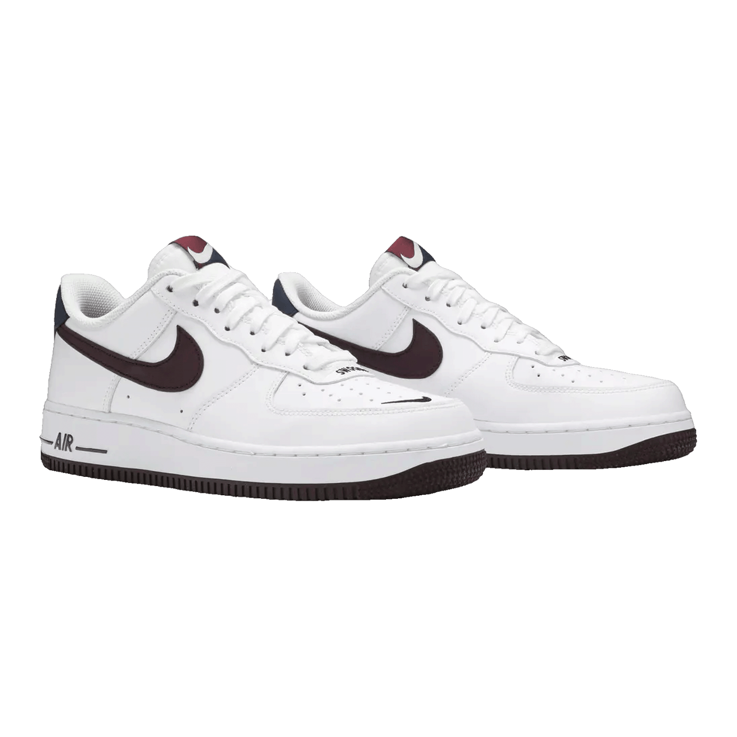Nike Air Force 1 Low Obsidian/White-University Red Side
