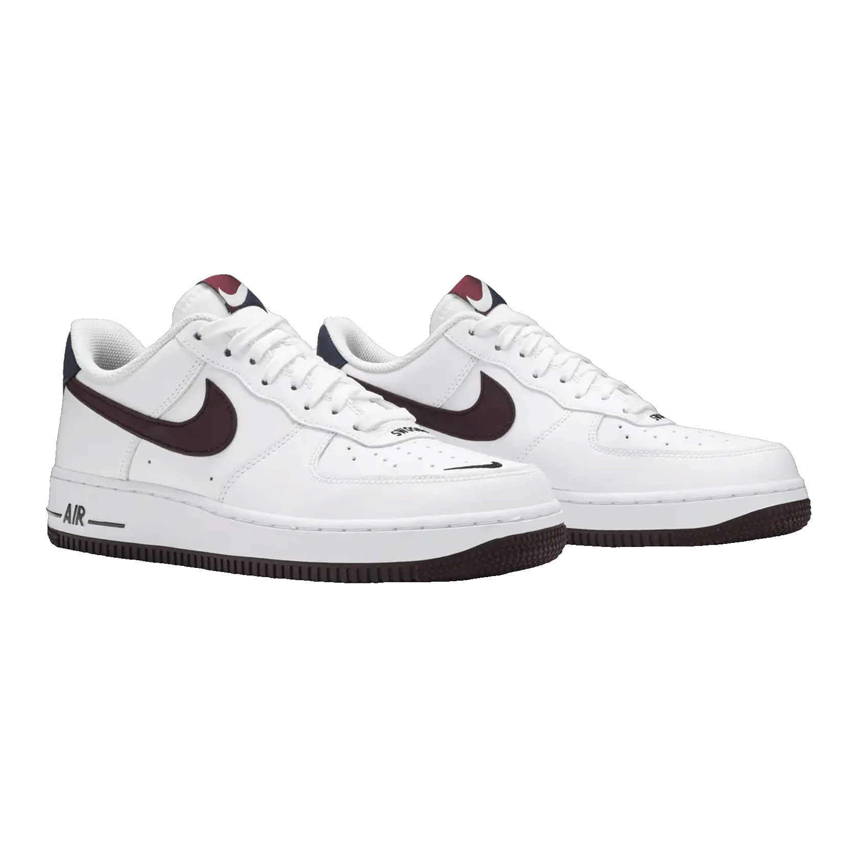 Nike Air Force 1 Low Obsidian/White-University Red Side