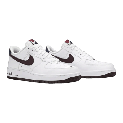Nike Air Force 1 Low Obsidian/White-University Red Side