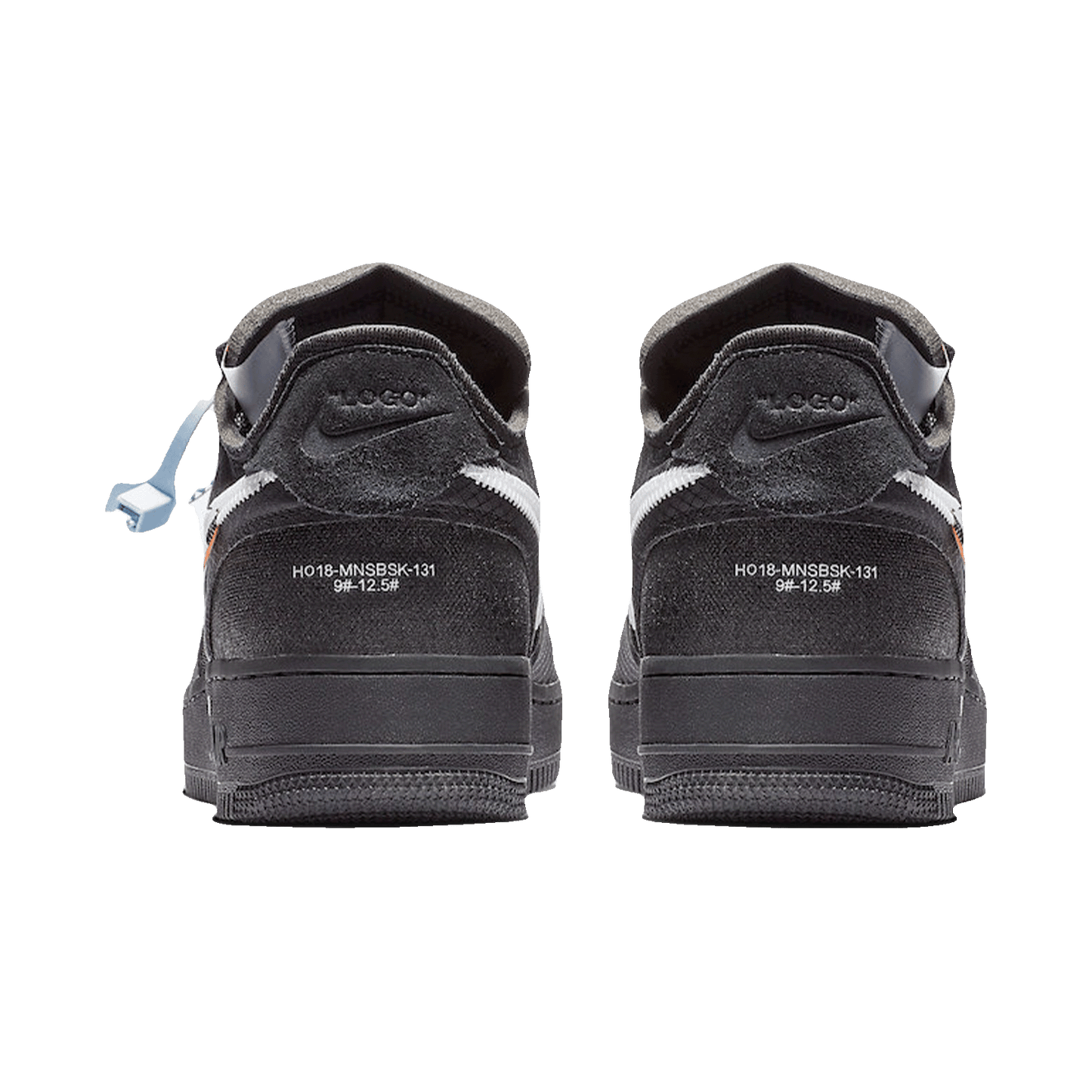 Nike Air Force 1 Low Off-White Black White Back