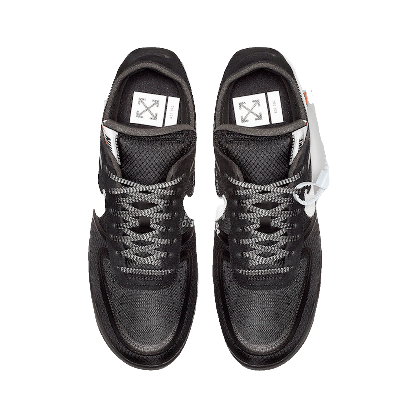 Nike Air Force 1 Low Off-White Black White Oben