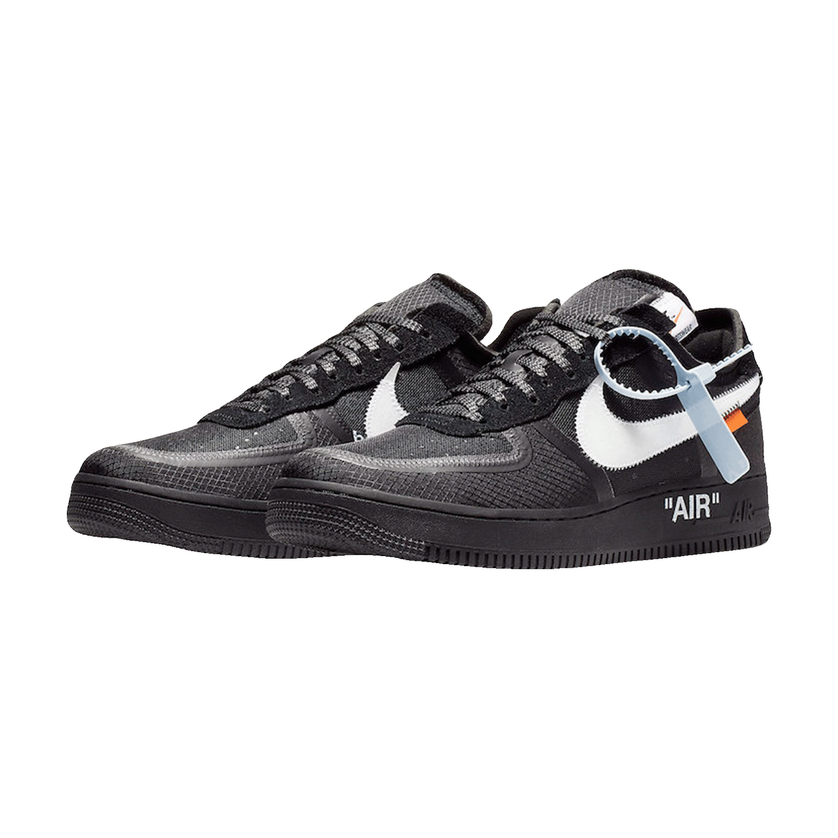 Nike Air Force 1 Low Off-White Black White Side