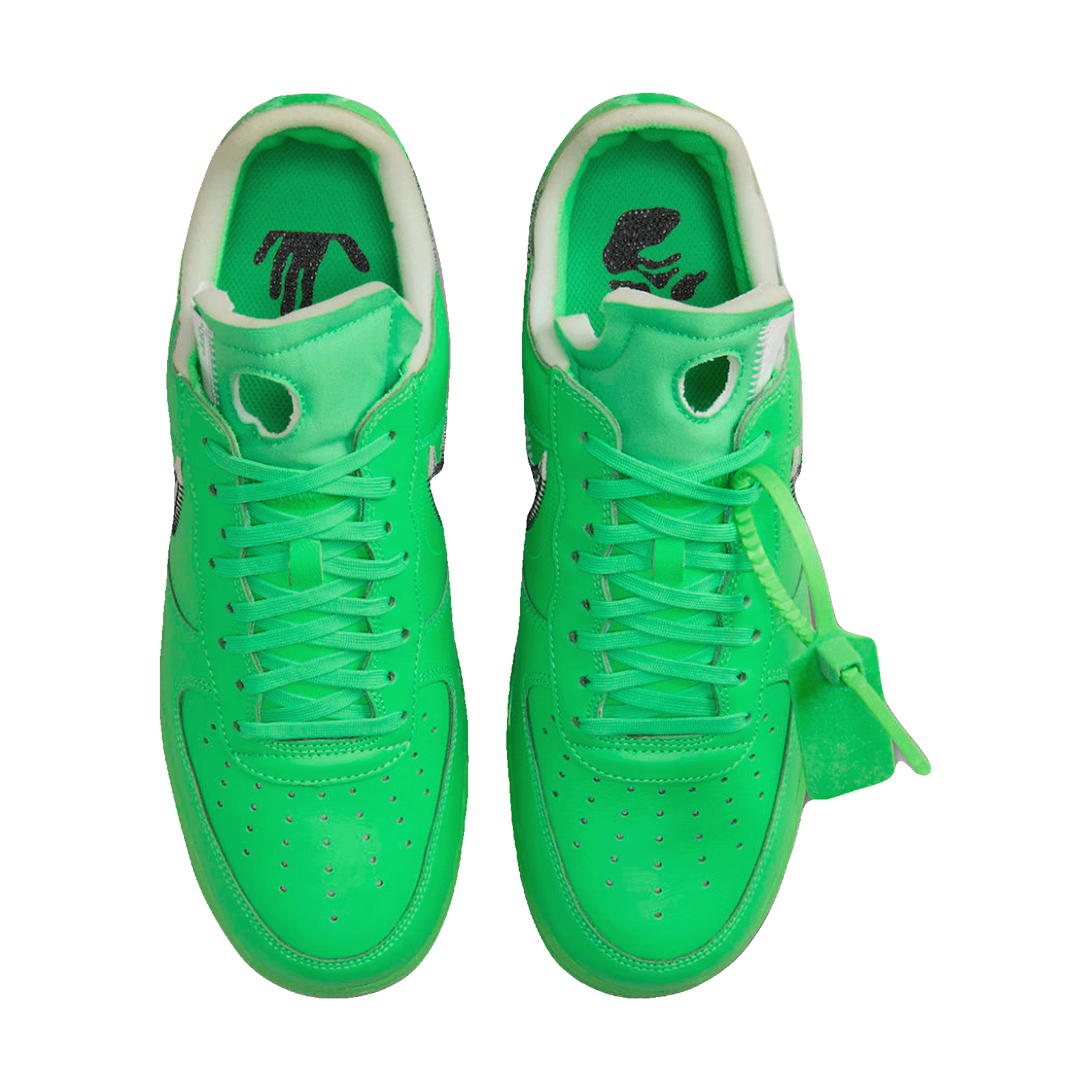 Nike Air Force 1 Low Off-White Brooklyn Oben