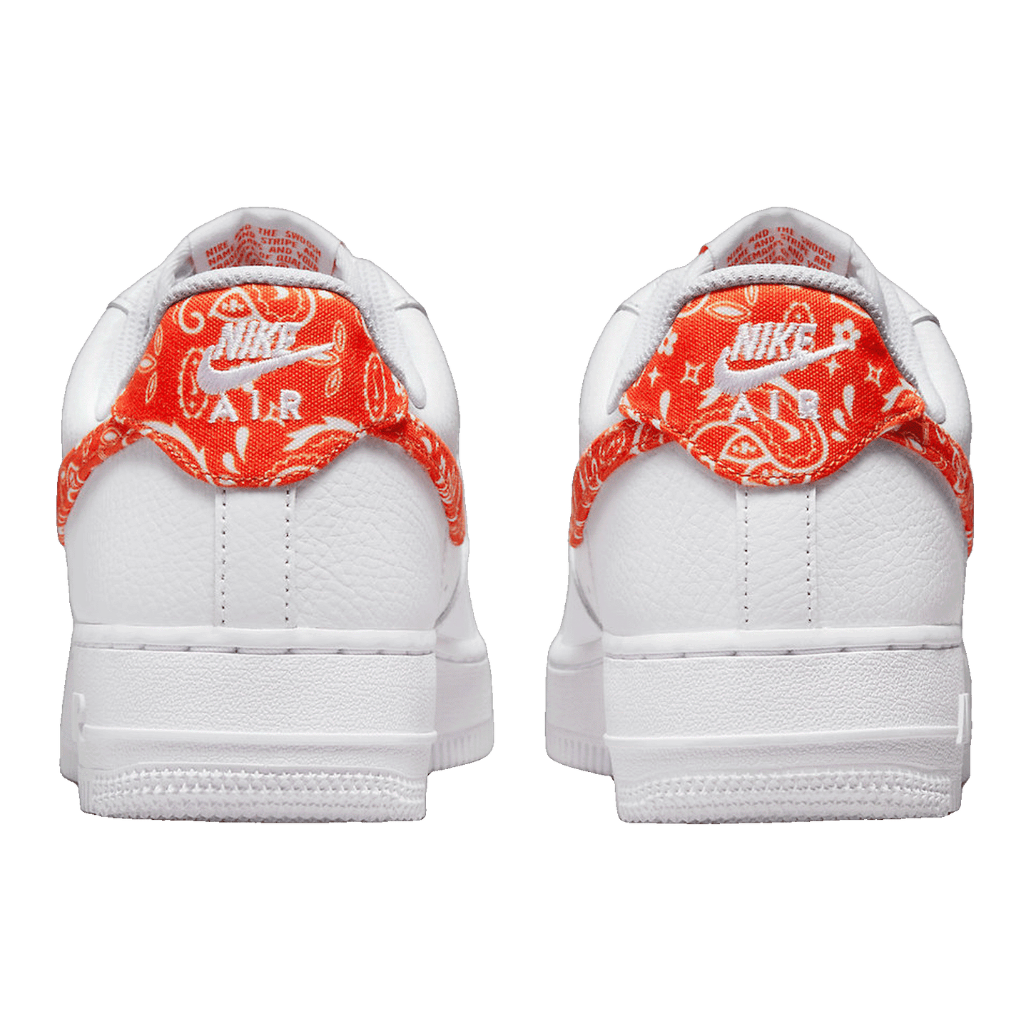 Nike Air Force 1 Low Orange Paisley (W) Back