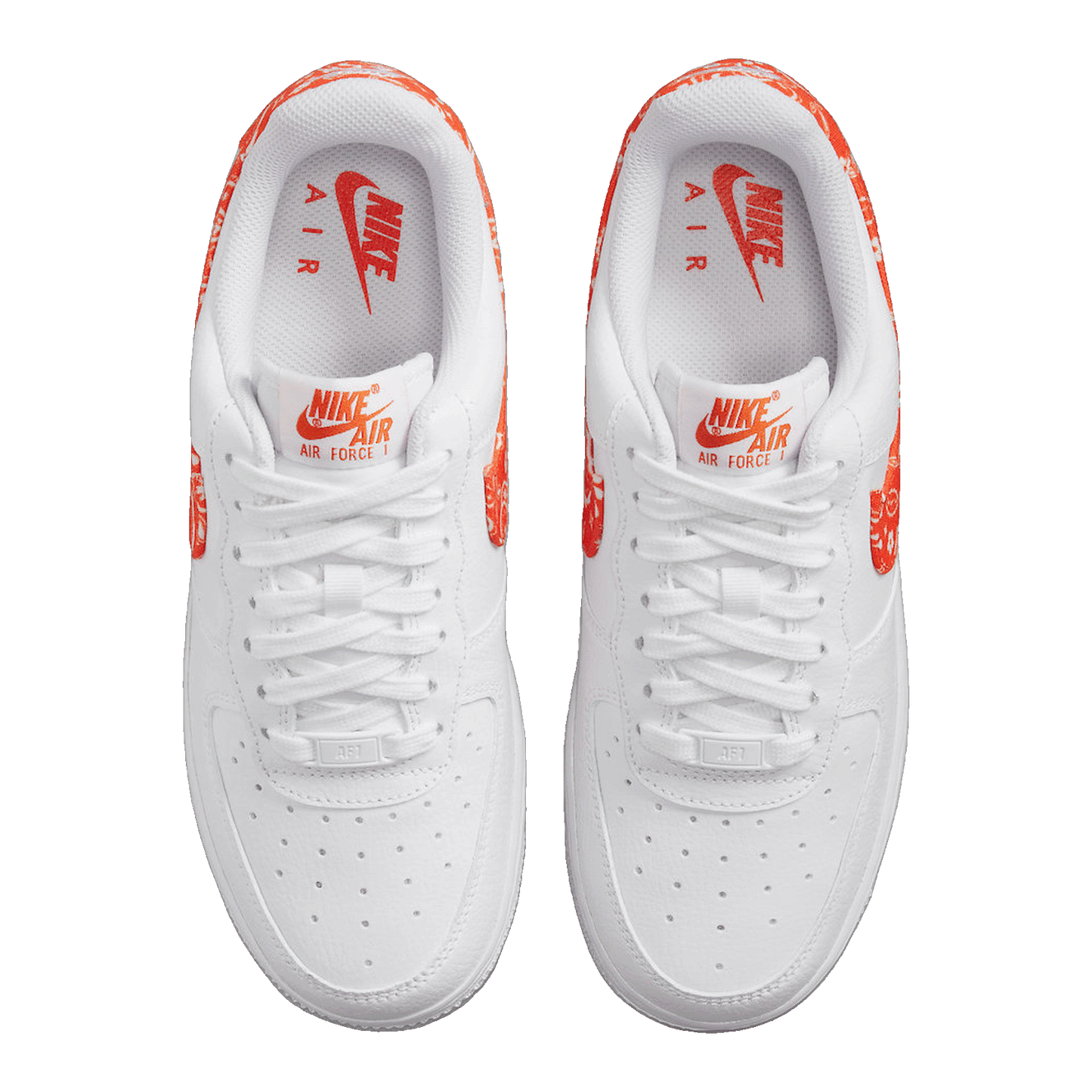 Nike Air Force 1 Low Orange Paisley (W) Oben