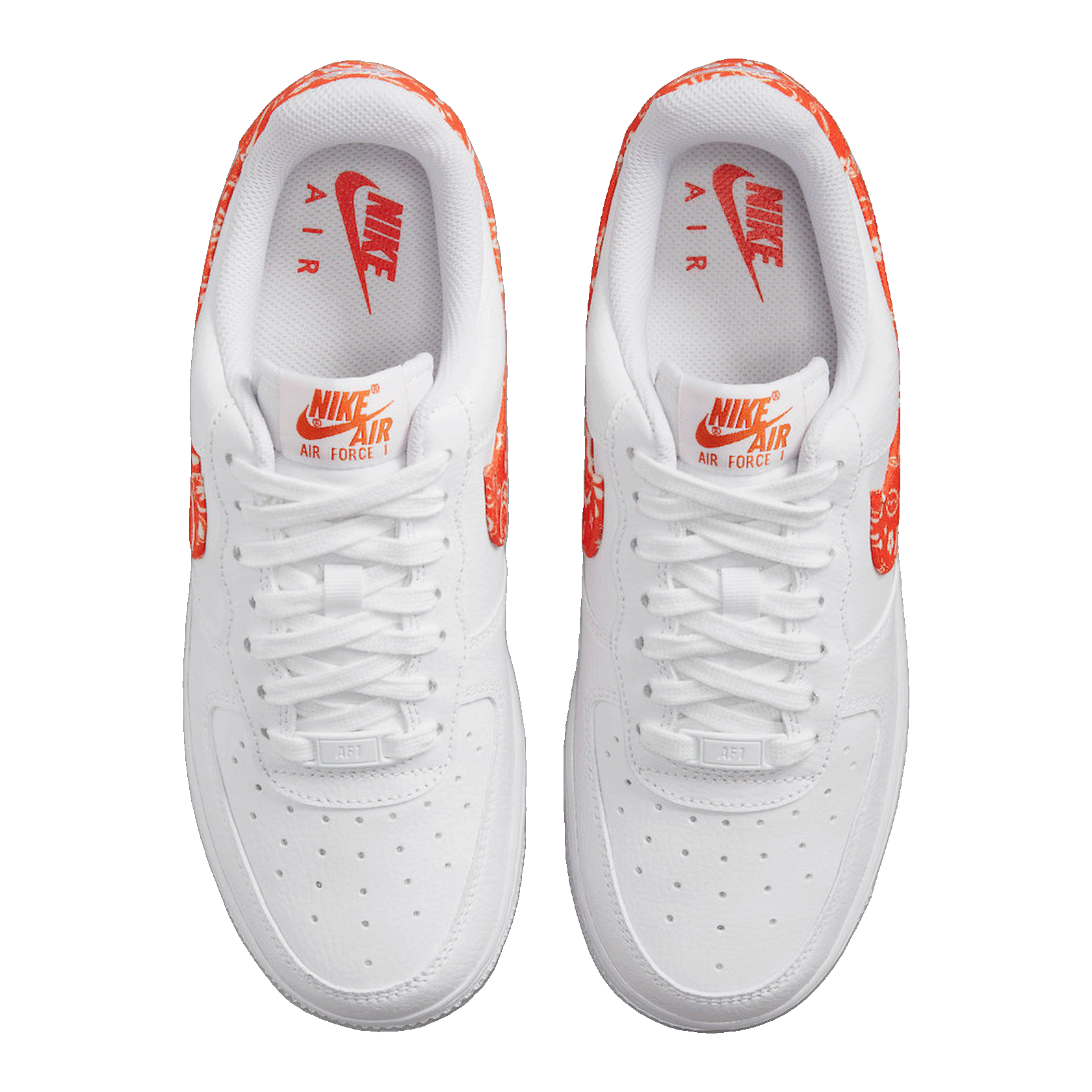 Nike Air Force 1 Low Orange Paisley (W) Oben