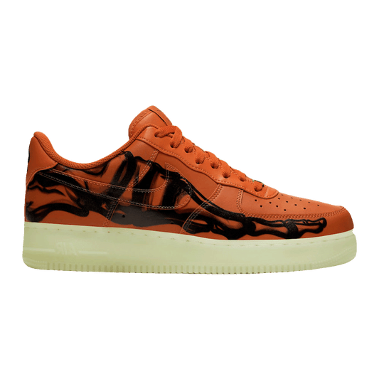 Nike Air Force 1 Low Orange Skeleton Halloween (2020)