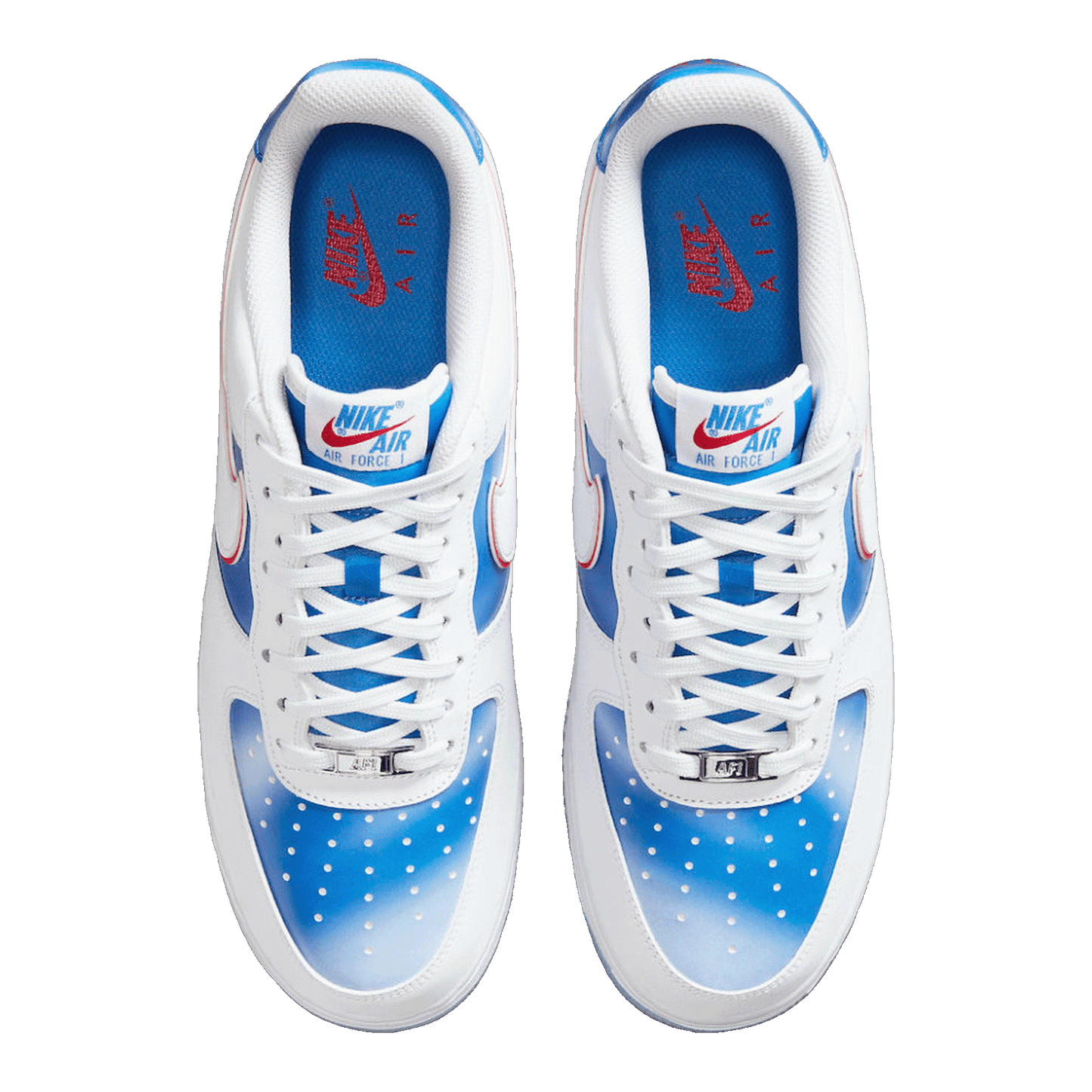 Nike Air Force 1 Low Pacific Blue Oben