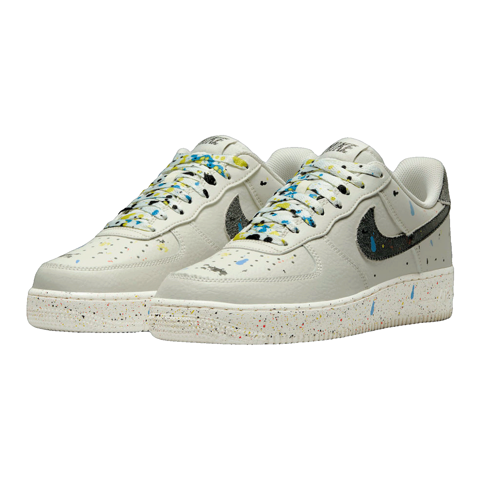 Nike Air Force 1 Low Paint Splatter Side