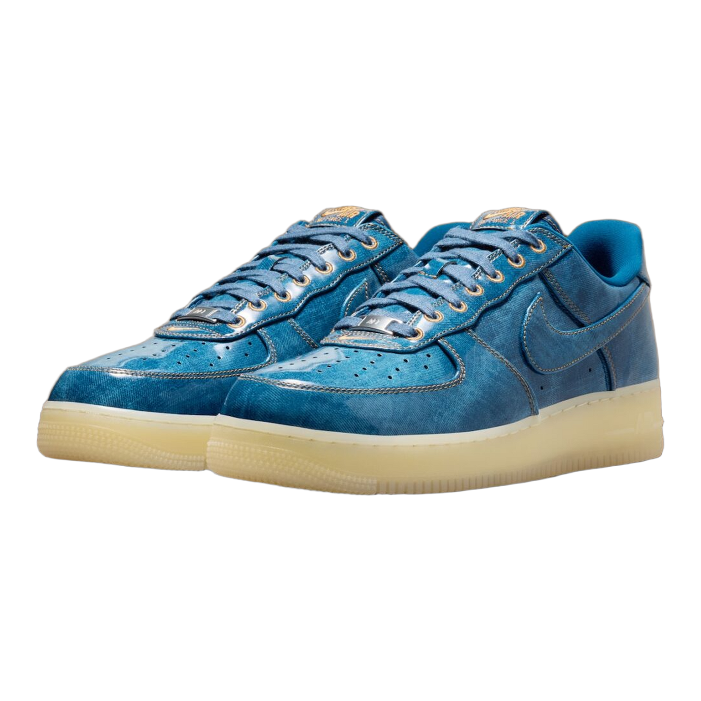 Nike Air Force 1 Low Patent Denim Side IM5757-400