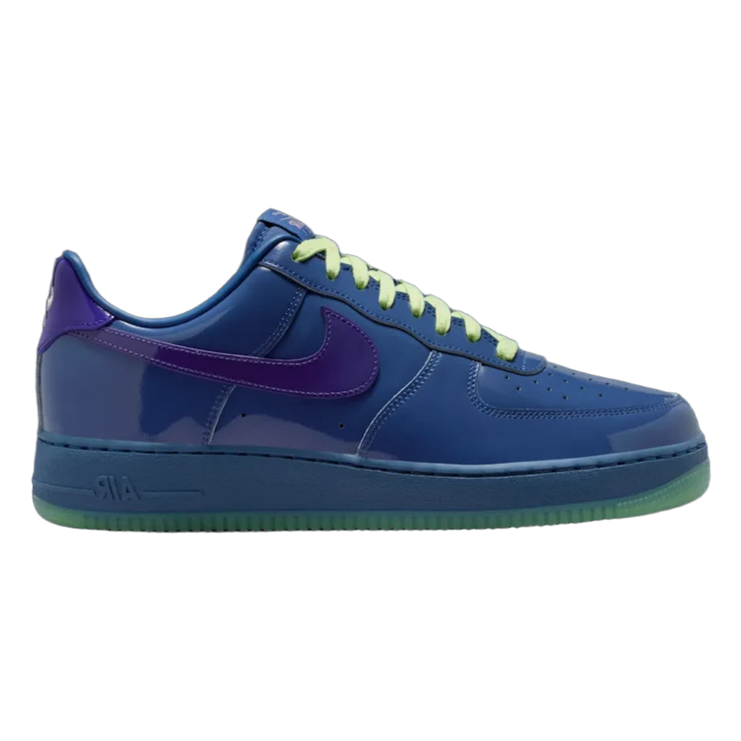 Nike Air Force 1 Low Patent Leather Mystic Navy Grape Ice IO4489-400
