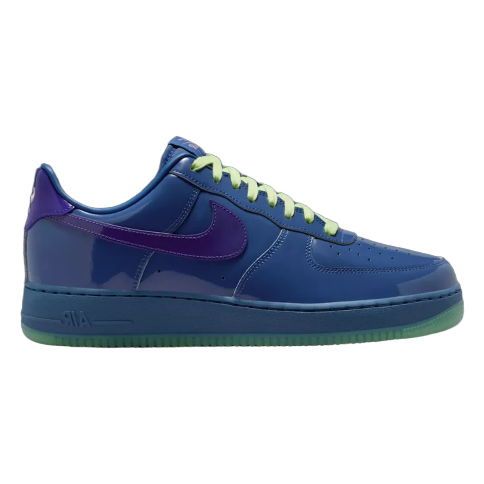 Nike Air Force 1 Low Patent Leather Mystic Navy Grape Ice IO4489-400