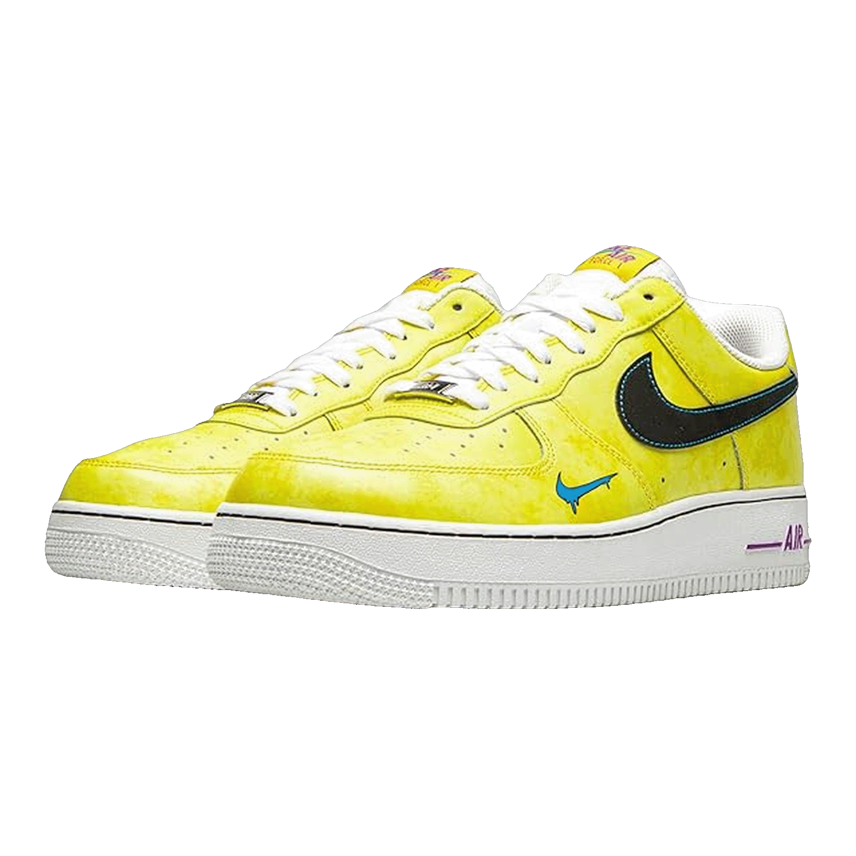 Nike Air Force 1 Low Peace, Love & Basketball Side