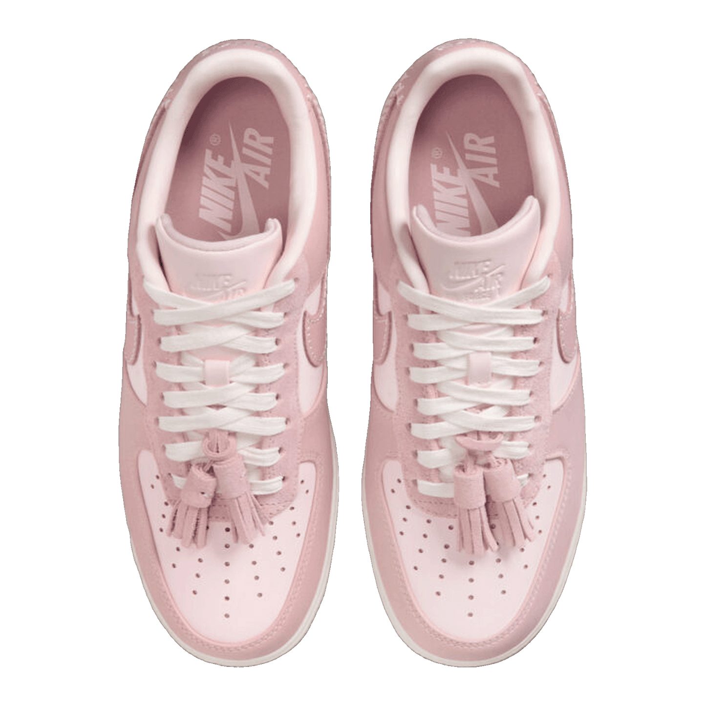 Nike Air Force 1 Low Pink Oxford Tassels (W) Oben