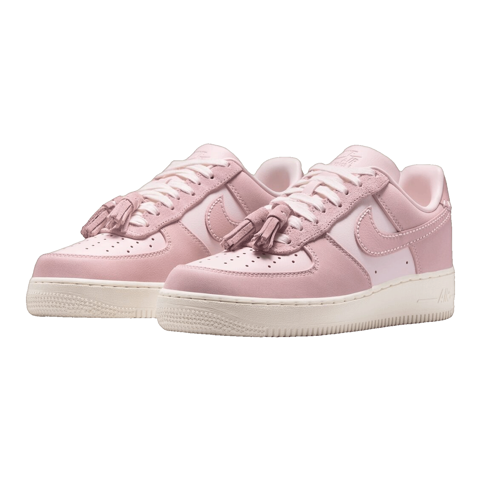 Nike Air Force 1 Low Pink Oxford Tassels (W) Side