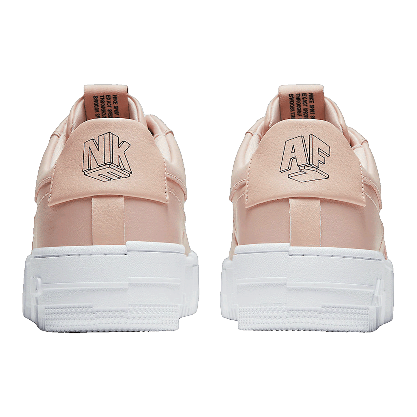 Nike Air Force 1 Low Pixel Particle Beige (W) Back