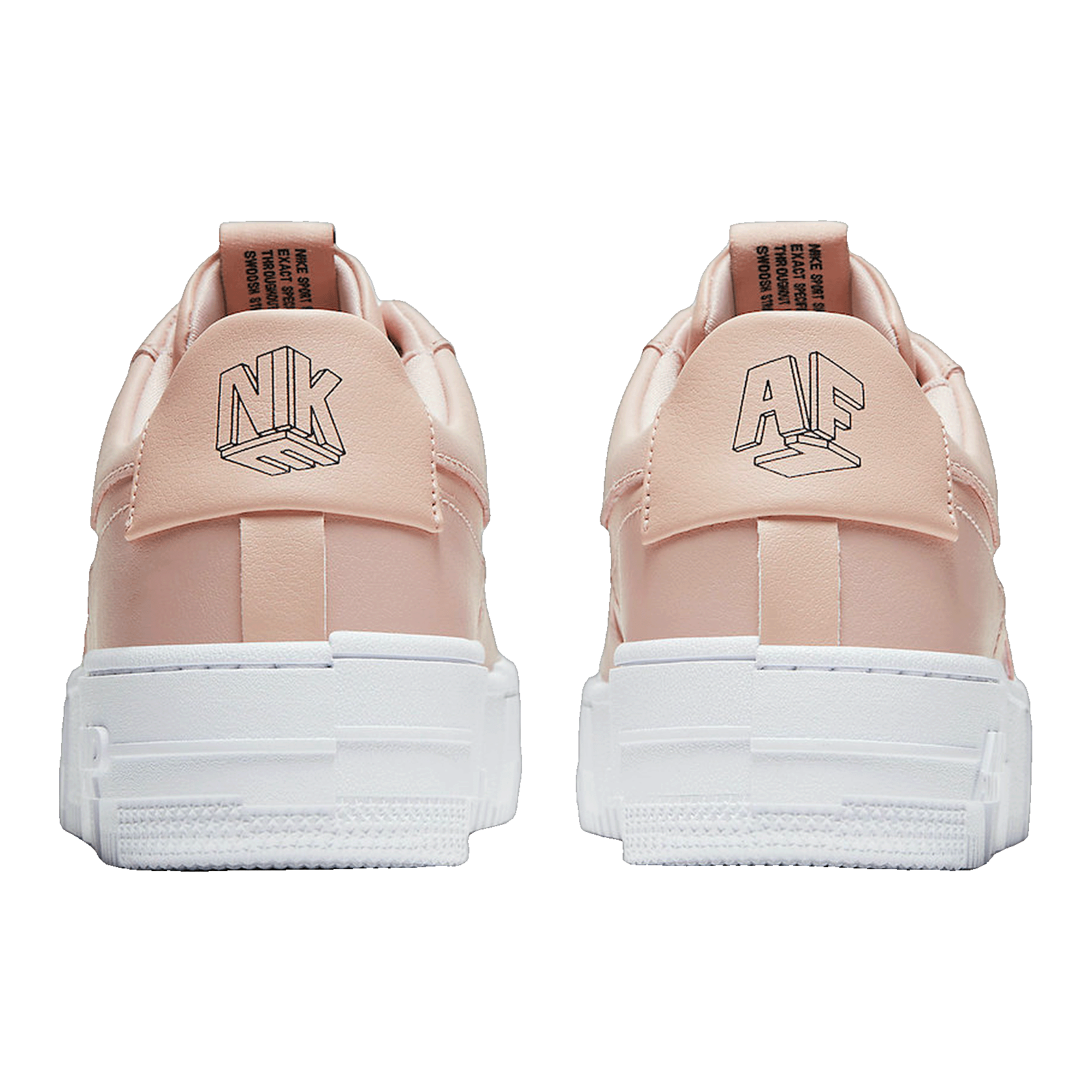 Nike Air Force 1 Low Pixel Particle Beige (W) Back