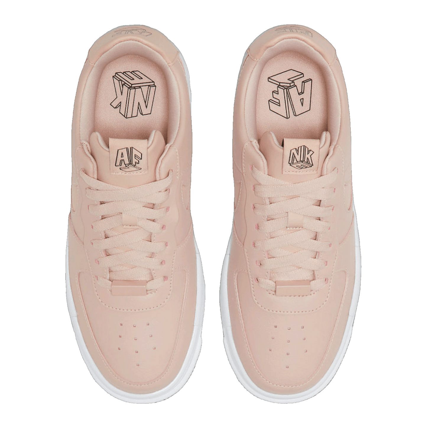 Nike Air Force 1 Low Pixel Particle Beige (W) Oben