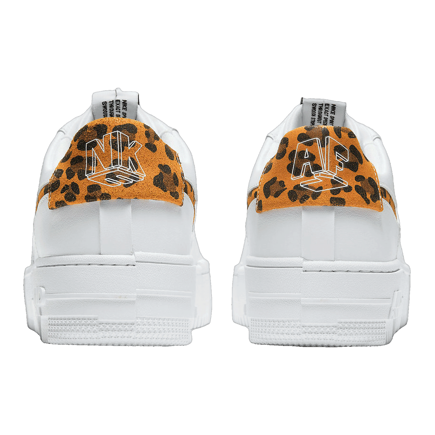Nike Air Force 1 Low Pixel SE White Leopard (W) Back