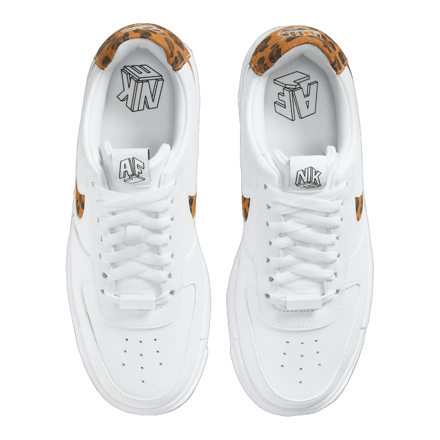 Nike Air Force 1 Low Pixel SE White Leopard (W) Oben