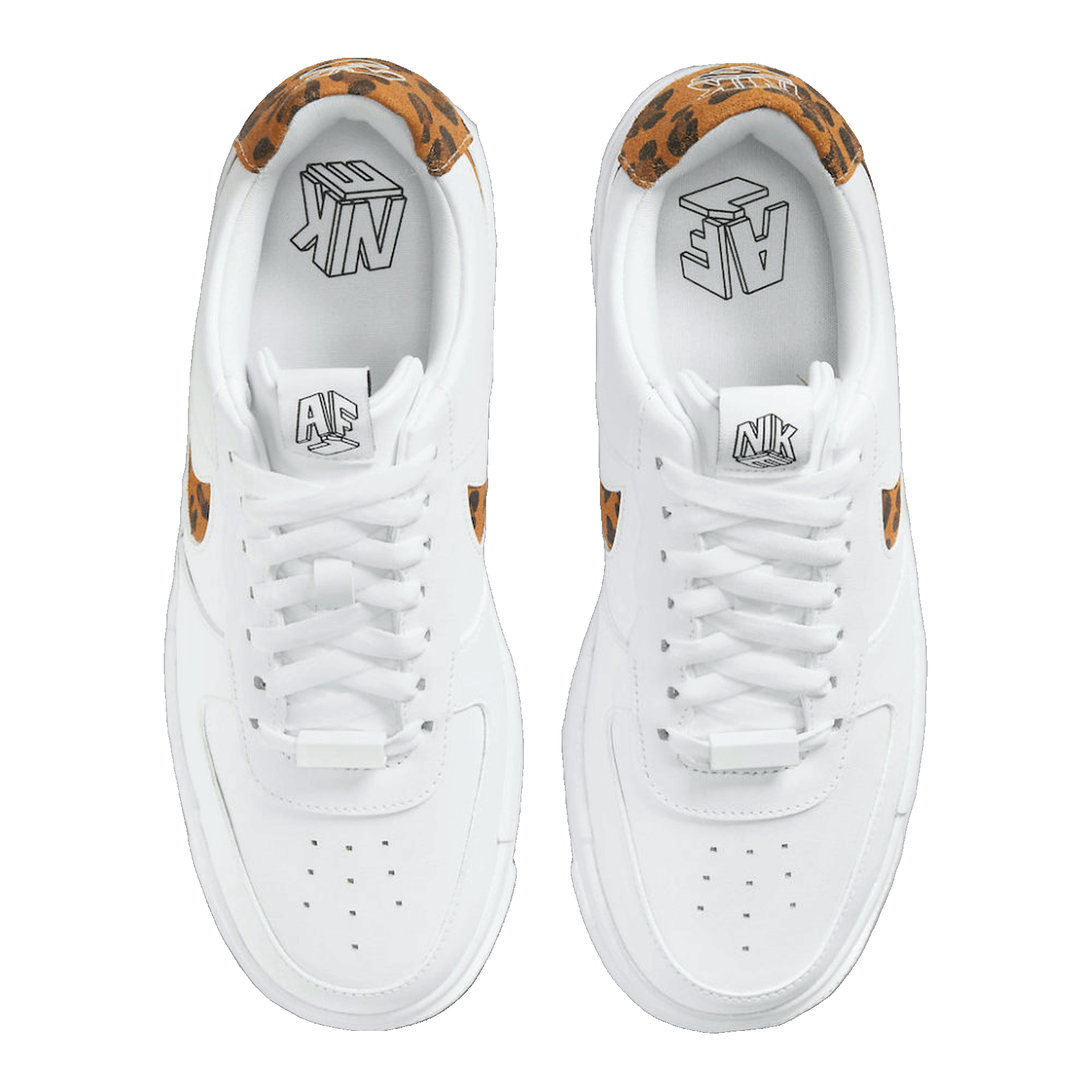Nike Air Force 1 Low Pixel SE White Leopard (W) Oben