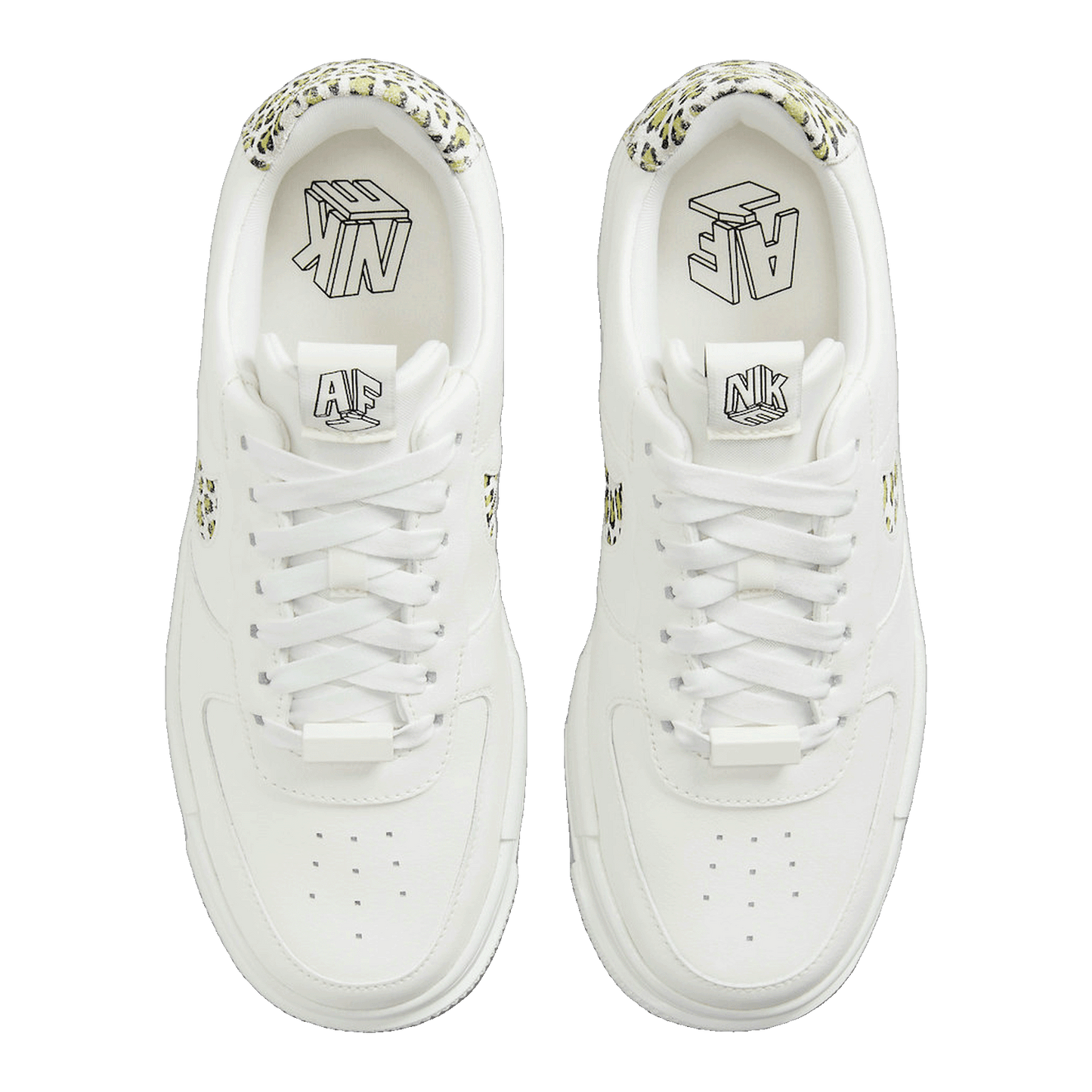 Nike Air Force 1 Low Pixel White Leopard (W) Oben
