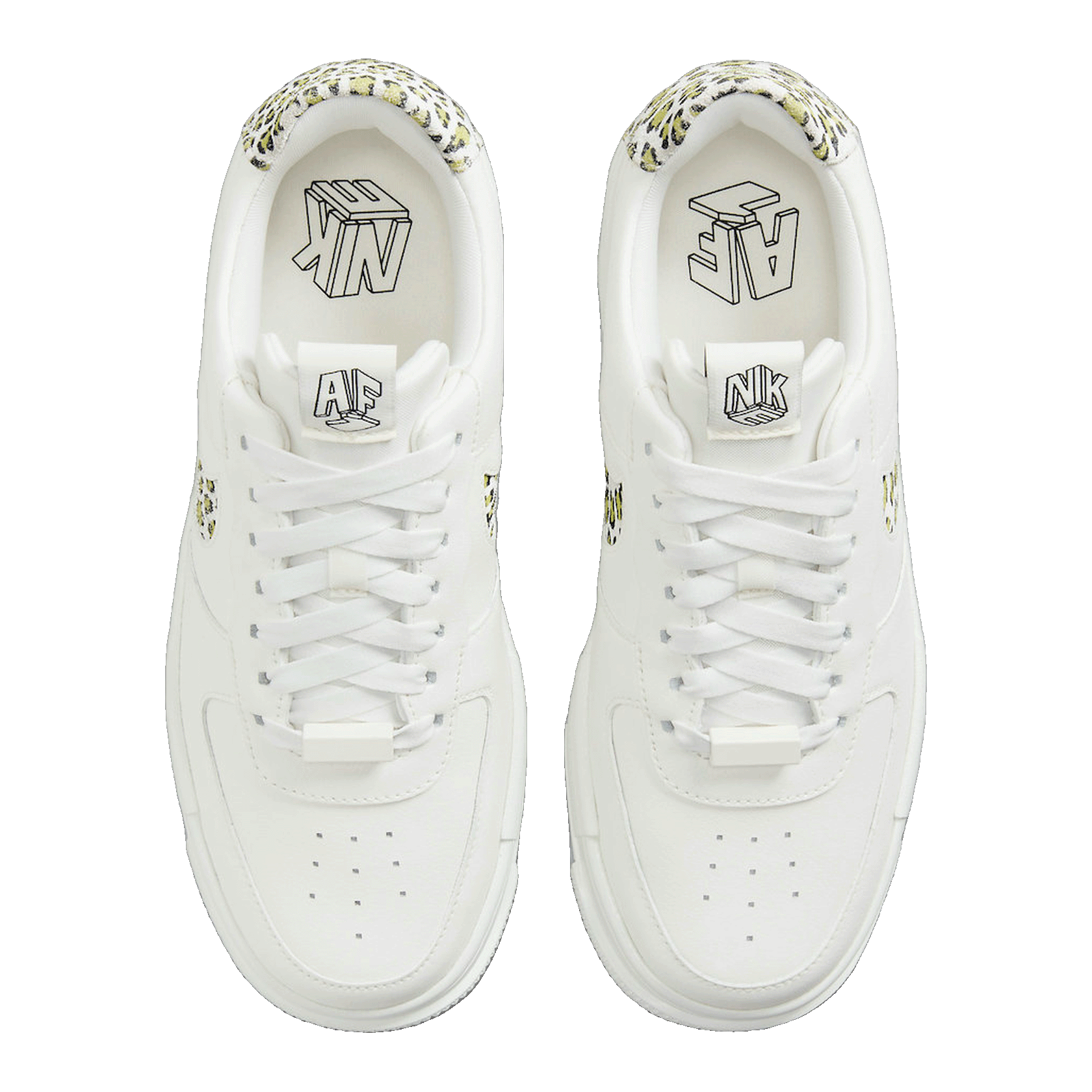 Nike Air Force 1 Low Pixel White Leopard (W) Oben