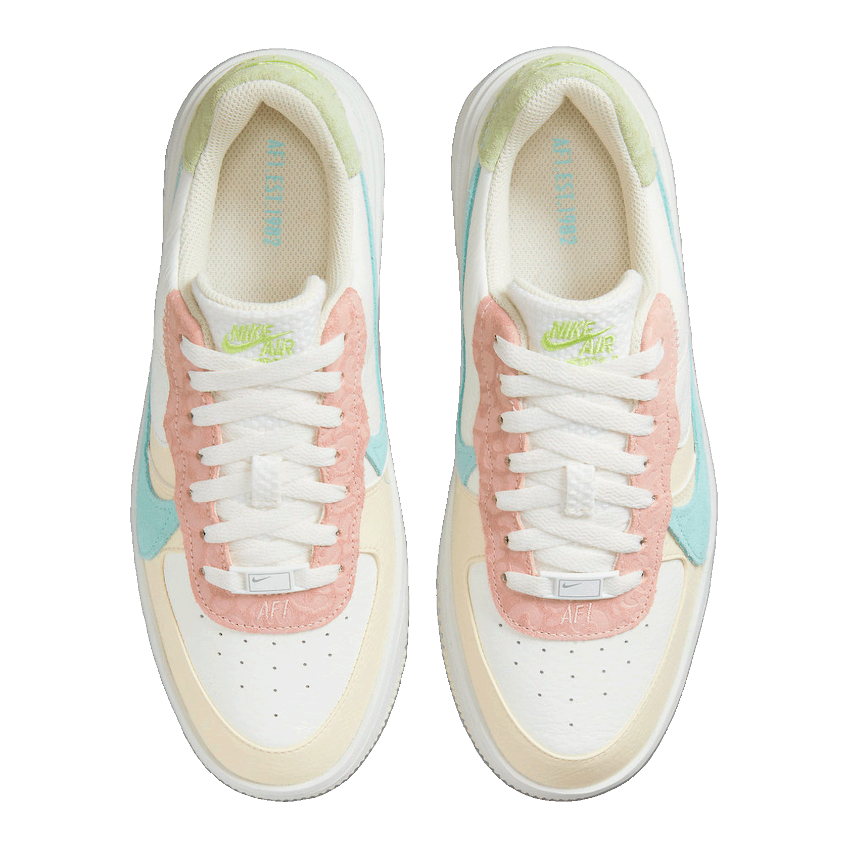 Nike Air Force 1 Low PLT.AF.ORM Pastel Leopard (W) Oben
