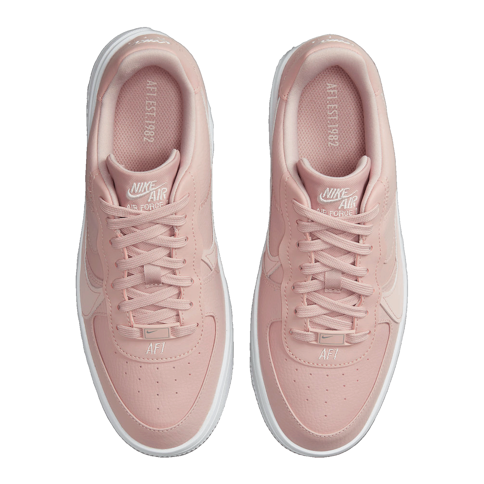 Nike Air Force 1 Low PLT.AF.ORM Pink Oxford (W) Oben