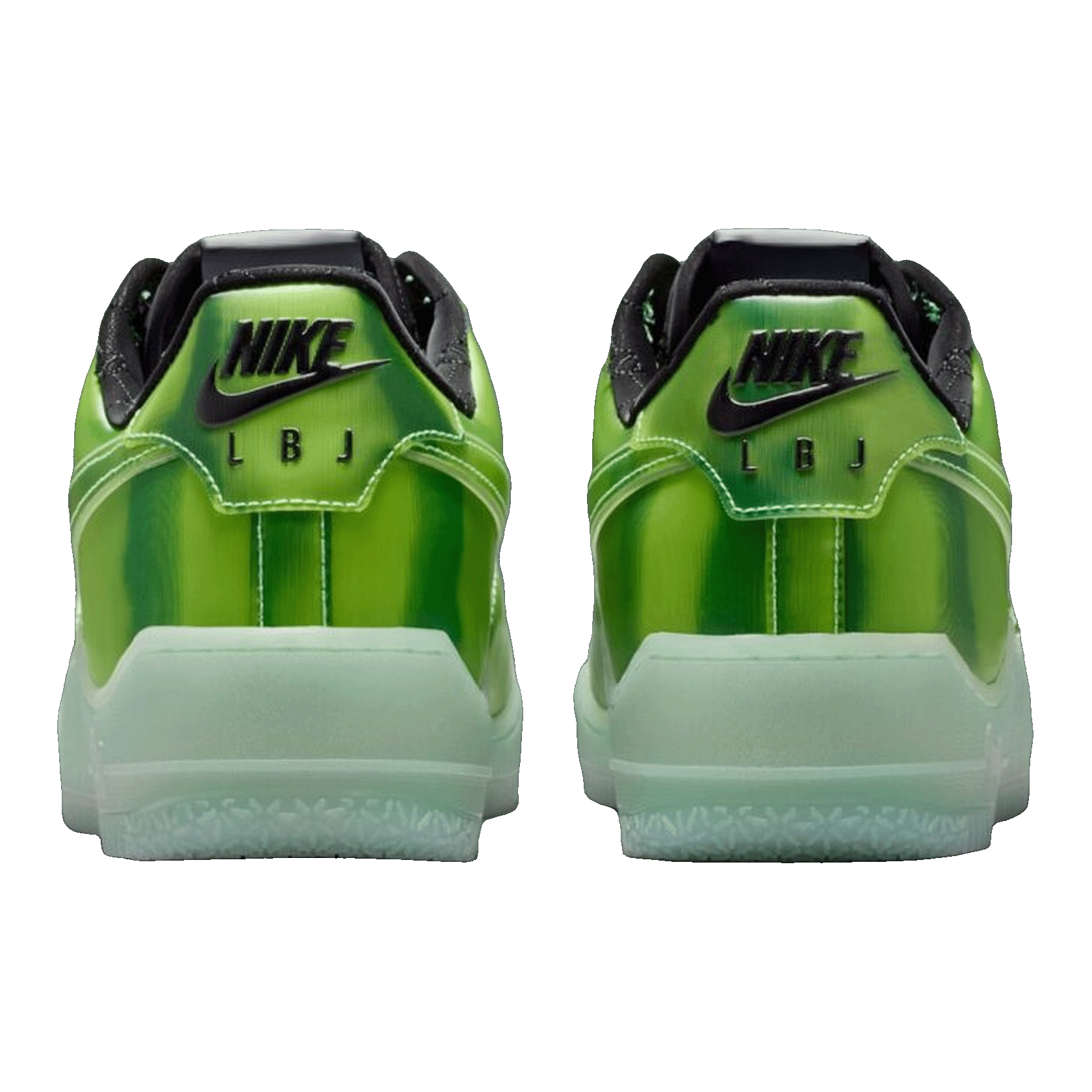 Nike Air Force 1 Low Premium LeBron James LA Voltage Green Back IQ5368-300