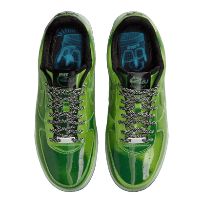 Nike Air Force 1 Low Premium LeBron James LA Voltage Green Oben IQ5368-300