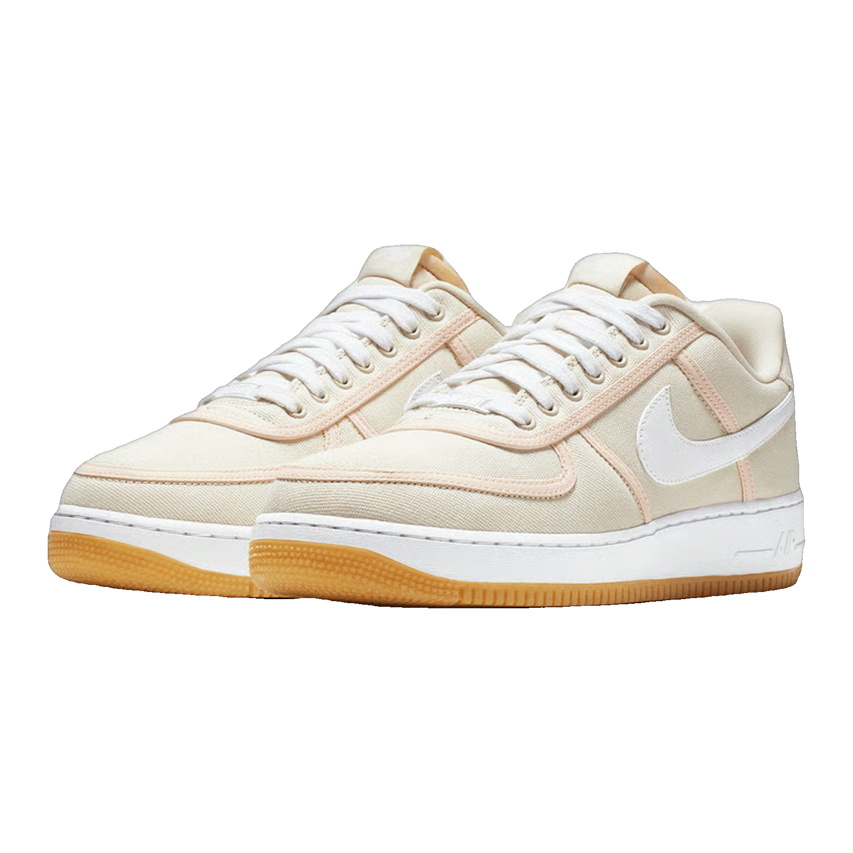 Nike Air Force 1 Low Premium Light Cream Gum Side