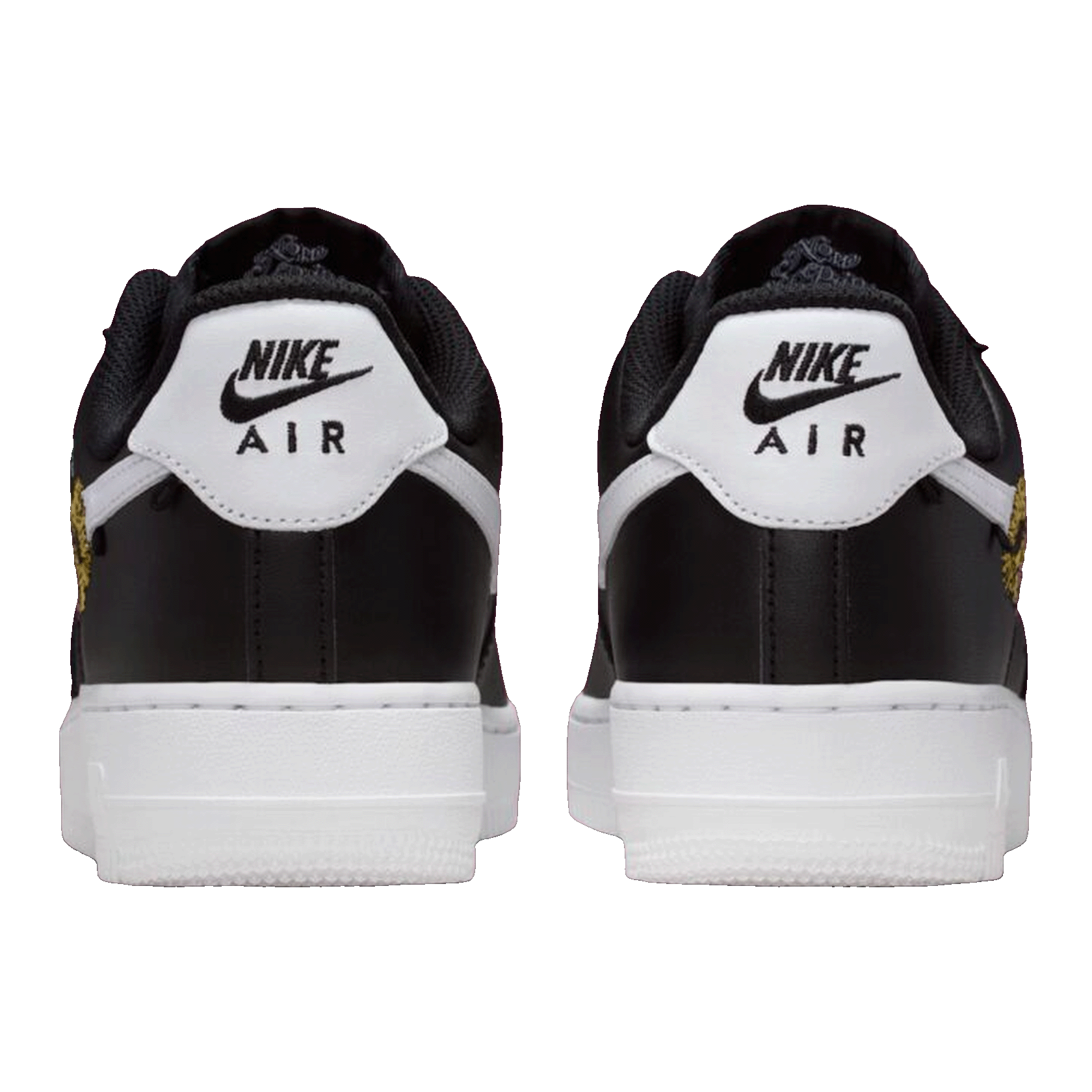 Nike Air Force 1 Low Premium Now Accepting All Flowers Black (W) Back IB6644-001