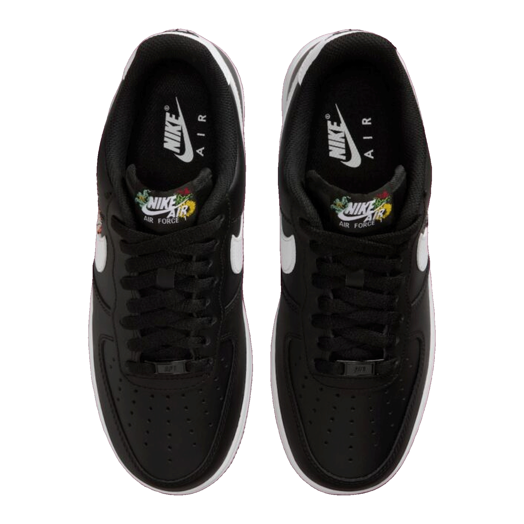 Nike Air Force 1 Low Premium Now Accepting All Flowers Black (W) Oben IB6644-001