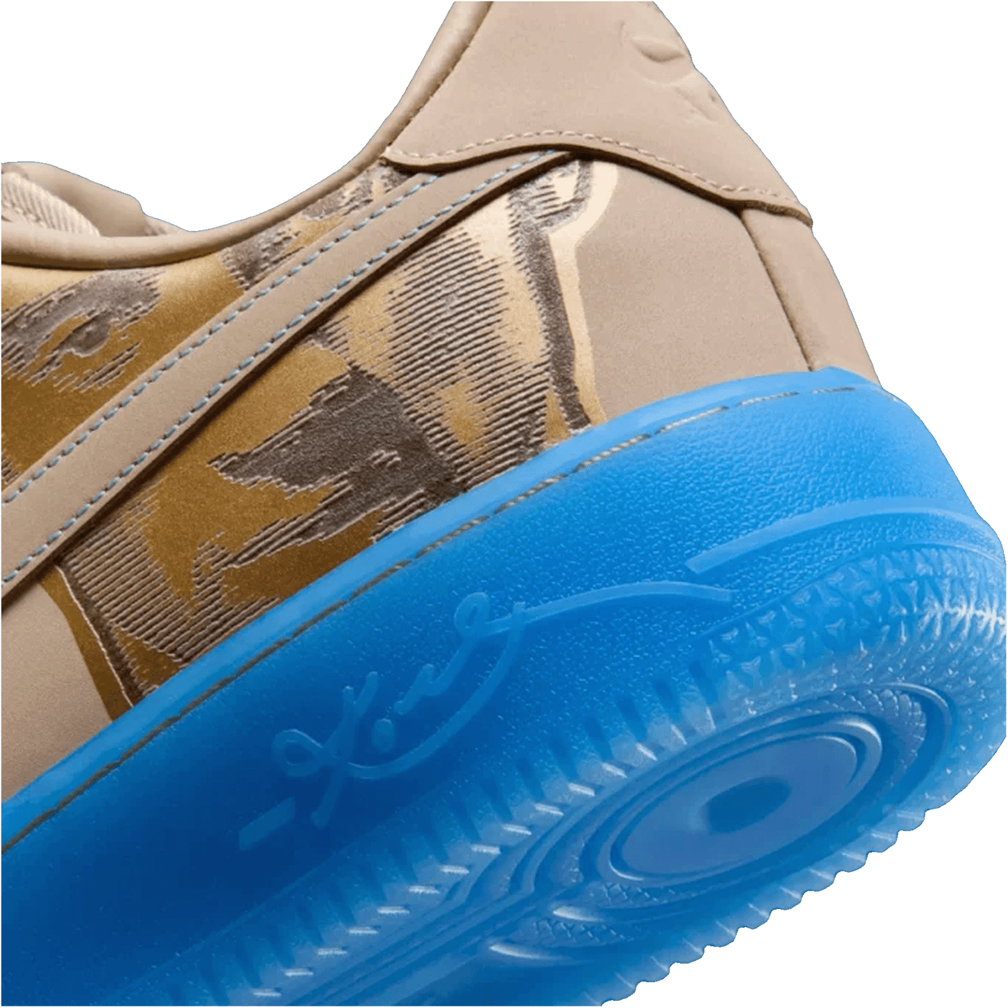 Nike Air Force 1 Low Protro Kobe Bryant Linen Detail