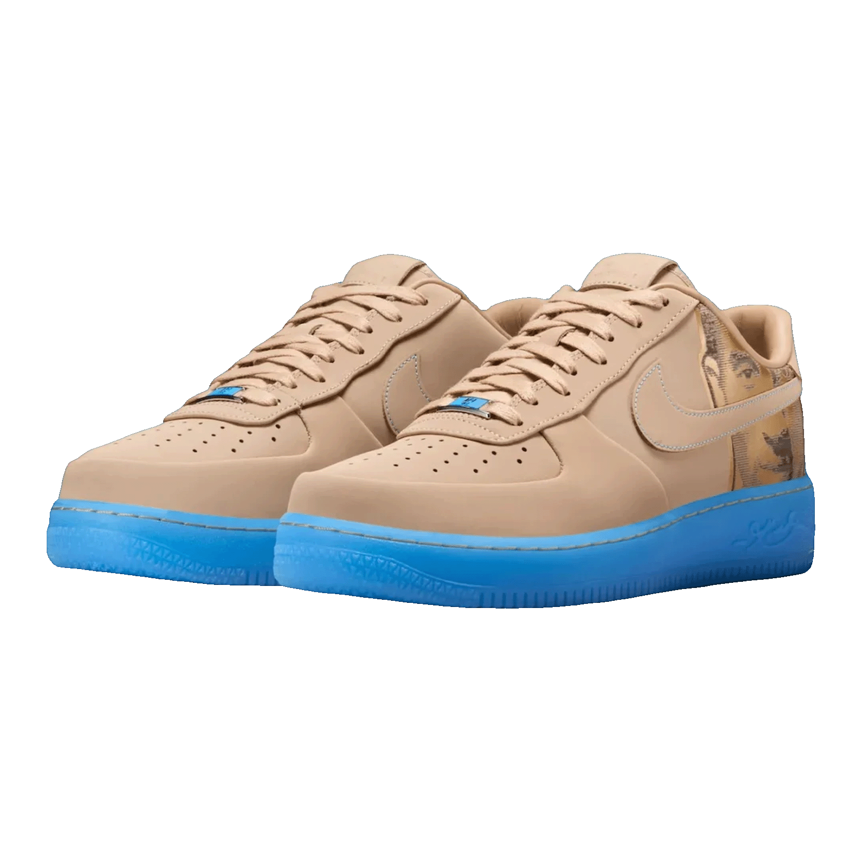 Nike Air Force 1 Low Protro Kobe Bryant Linen Side