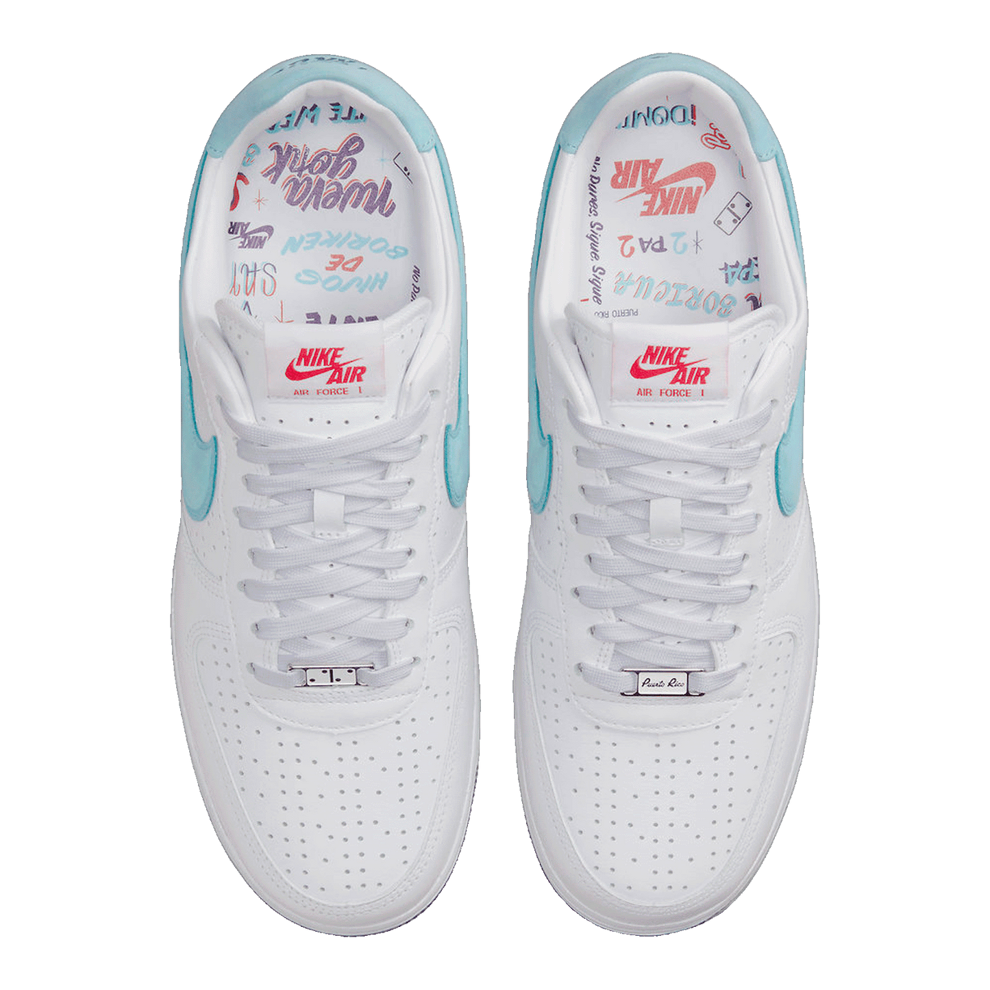 Nike Air Force 1 Low Puerto Rico (2022) Oben