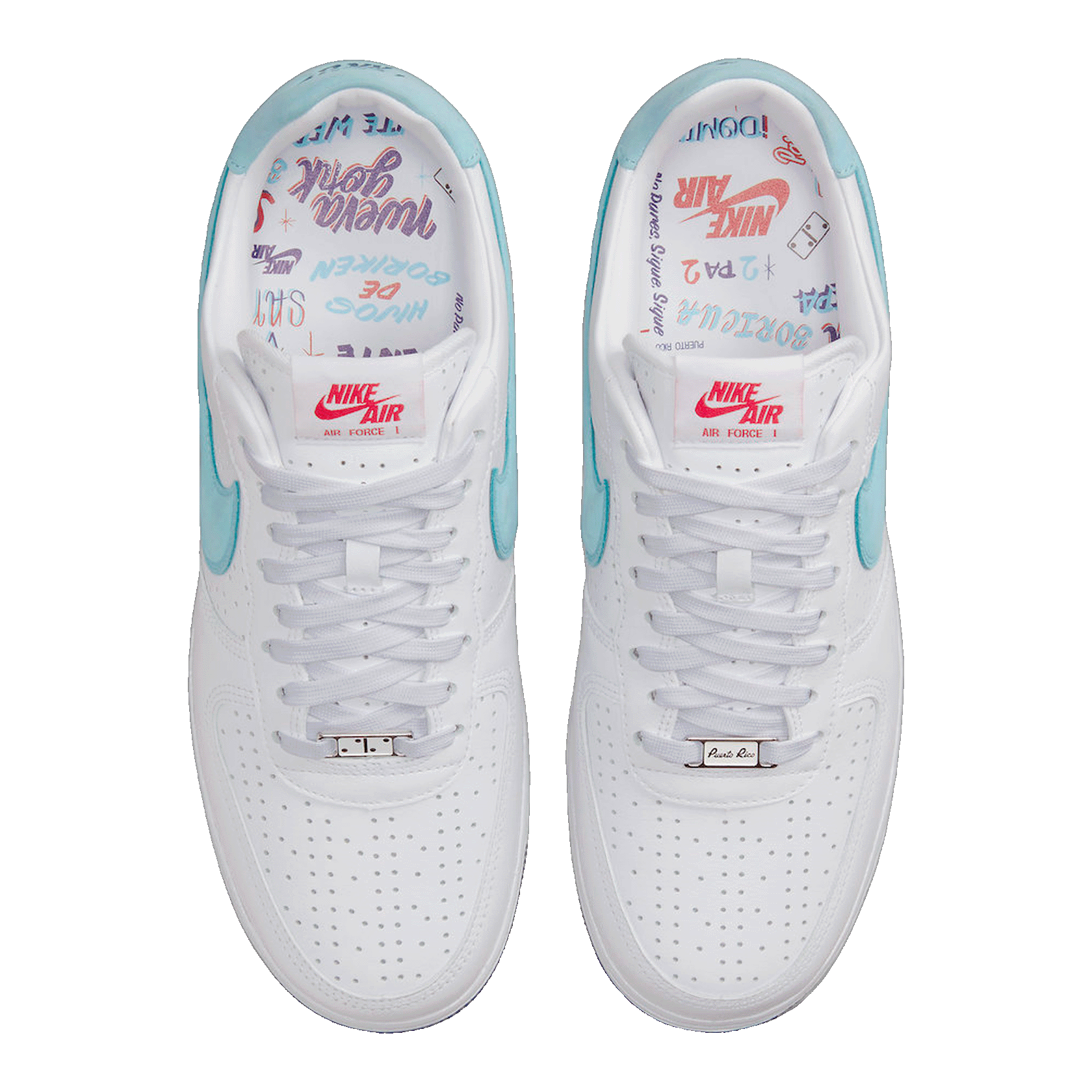 Nike Air Force 1 Low Puerto Rico (2022) Oben